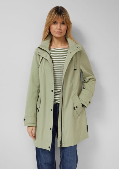s.Oliver - female - Parka met capuchon en verstelbare taille