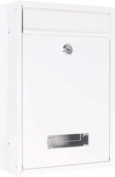 Rottner Brievenbus Tarvis - Wit - 32x21,5x9cm