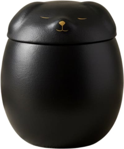 Artic Nimara Hondenurn – Zwart – 500ML – Hoogwaardig Keramiek – Handgemaakt – Honden – As Urn – Huisdieren Urn – Urn Kat – Urn Hond – Urn voor Dieren – Urne – Urnen – Huisdieren tot 30 KG