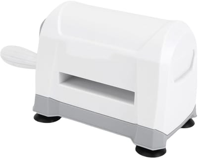 Handmatige Stansmachine - Papier Snijder - Kaarten Maken - Draagbaar en Elektriciteitsvrij - Voor 3 Inch Papier - Grijs