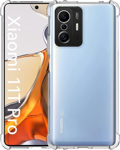Hoesje geschikt voor Xiaomi Mi 11T Pro - Transparant Backcover Shockproof Case