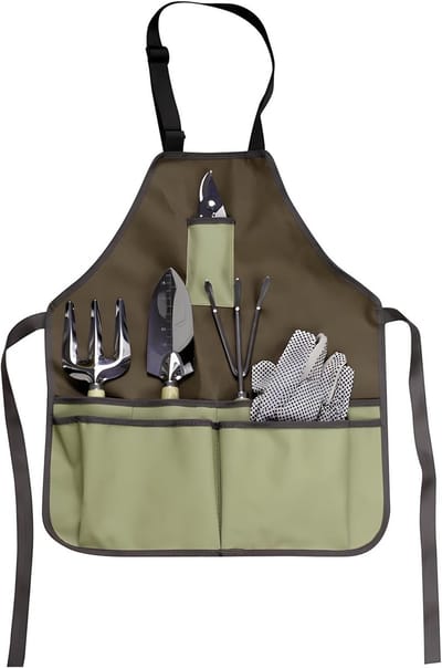 Multifunctionele Tuin Schort van Waterdicht Oxford Stof met Pocket voor Tuinieren, Koken en Schoonmaken
