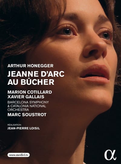 Marion Cotillard, Xavie Gallais, Barcelona Symphony Orchestra, Marc Soustrot - Jeanne D'arc Au Bucher (DVD)