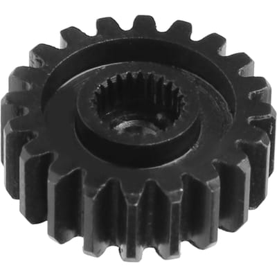 430710250020 20 Tanden Servo Stuurwieloverbrenging 25 Tanden Spline MOD 0.8 Gietstalen Onderdelen black