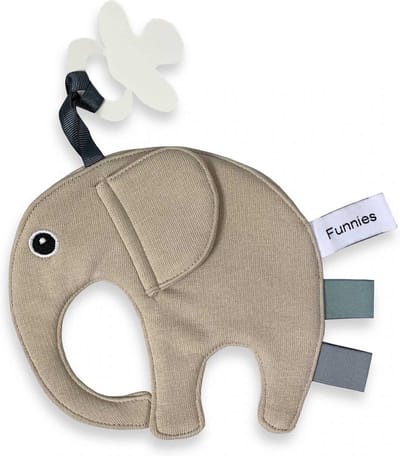 Funnies speendoekje | Ollie | Cream
