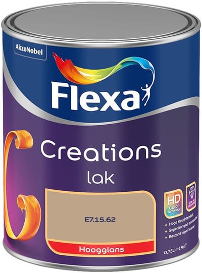 Flexa - Creations Lak Hoogglans - E7.15.62 - Mengverf - 750 Ml