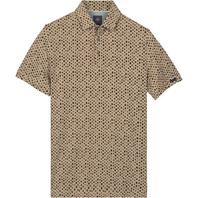 Baileys Polo Two-Tone Piqué 3-Colored Dots Zand / male