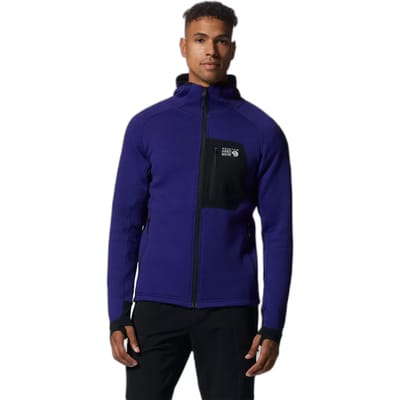 Capuchon met volledige rits Mountain Hardwear Polartec® Power Grid™