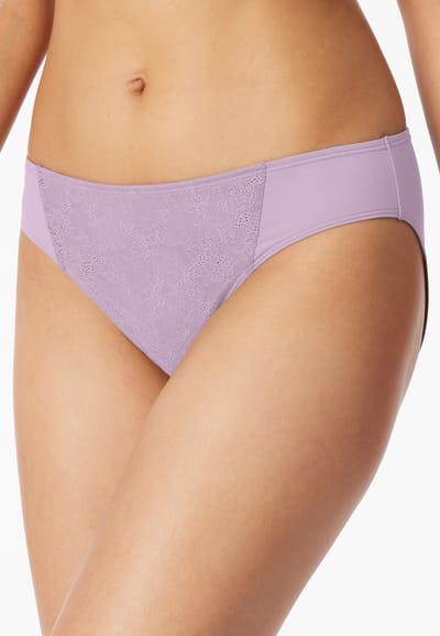 Rio-rioslip van ondoorzichtig kant in de kleur orchid - Air 36