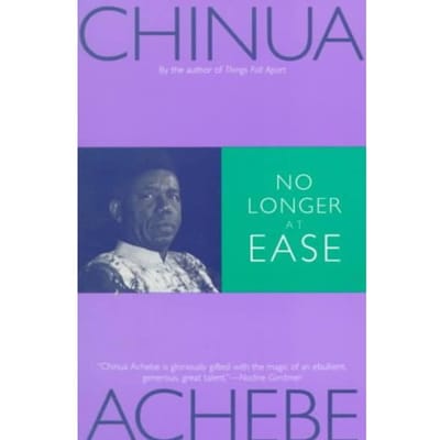 No Longer At Ease - Achebe