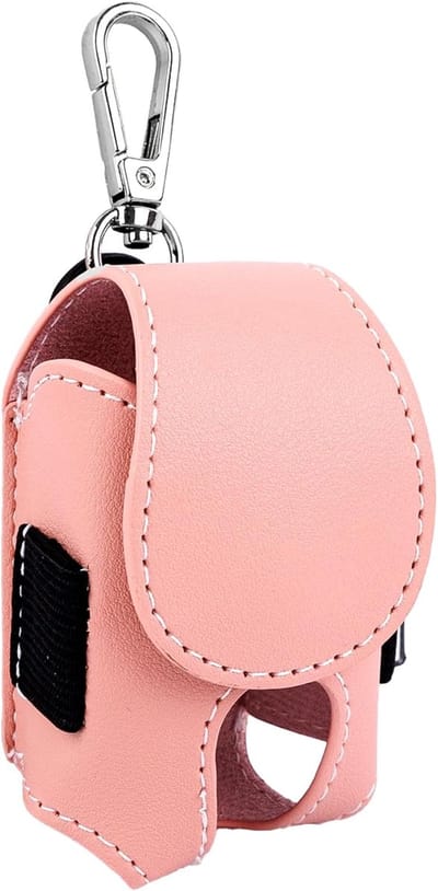 Golfbal Tashouder - Minirugzak met Riemclip & Leer Tee Houder - Draagbare Sportaccessoire voor op de Green - Compact Opbergpouch voor Sleutels en Telefoon