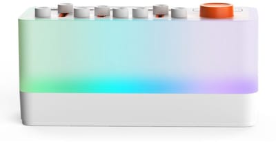 White Noise Machine - S10 Bluetooth Luidspreker Nachtlampje voor Kinderen, 8 Geluidseffecten, 60 Uur Autonomie, Timerfunctie, Cadeau voor Meisjes, Jongens en Volwassenen