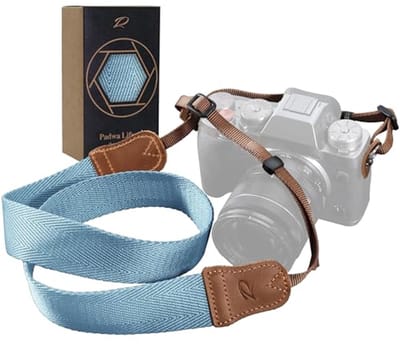 Verstelbare Dubbellaagse Camerariem voor DSLR-camera's - Universele Nek- en Schouderriem