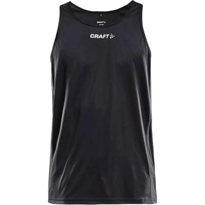 Craft Rush Singlet Heren - Zwart | Maat: S