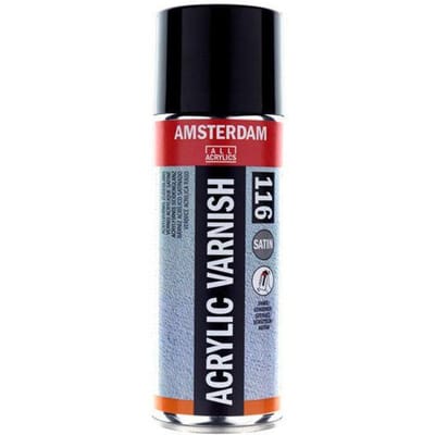 Amsterdam Acrylvernis zijdeglans spuitbus 400 ml