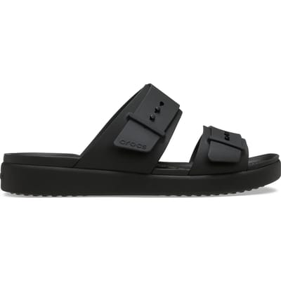 Crocs Brooklyn Buckle Low Dames Sandalen Zwart (211215-001)