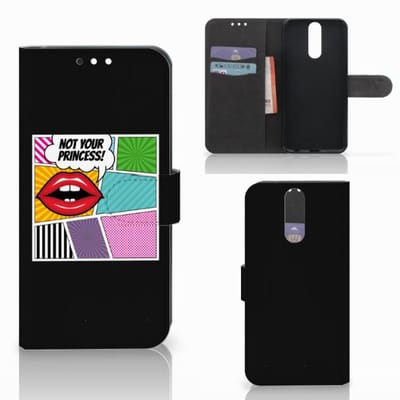 Samsung Galaxy A30 Wallet Case met Pasjes Popart Princess