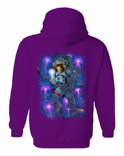 Jelly Astronaut The Coloured House Hoodie 3XL