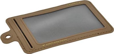ID Kaarthouder - Naam Tag - Organiseren - 3D Spuitgiet - 78 x 118 cm - Coyote