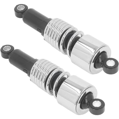 Paar 260mm Schokdemper Motorfiets Achter Gas Schokdemper Ophanging Shocker Demper Apparaat voor Toeren FLT FLHT white
