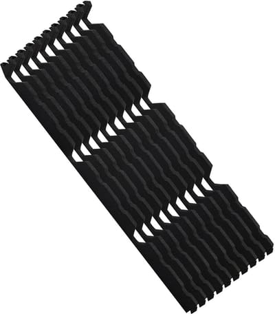 30x Schuimrubberen Daktrim voor Metalen Dakplaten - Waterdicht en Tochtstrips