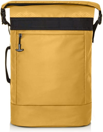 Notebook rugzak – mosterd geel - 18 Liter - 45 x 29 x 15 cm - 15 inch laptop - gerecycled materiaal - praktisch - Halfar - Active
