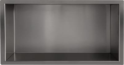 Wiesbaden Demis Inbouwnis 30 x 60 x 10 cm - Gunmetal