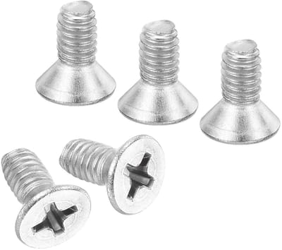 25 Stuks Verzonken Kruiskop Schroeven #8-32x3/8 Inch RVS 304 voor Wandcontactdozen en Huishoudelijke Reparaties