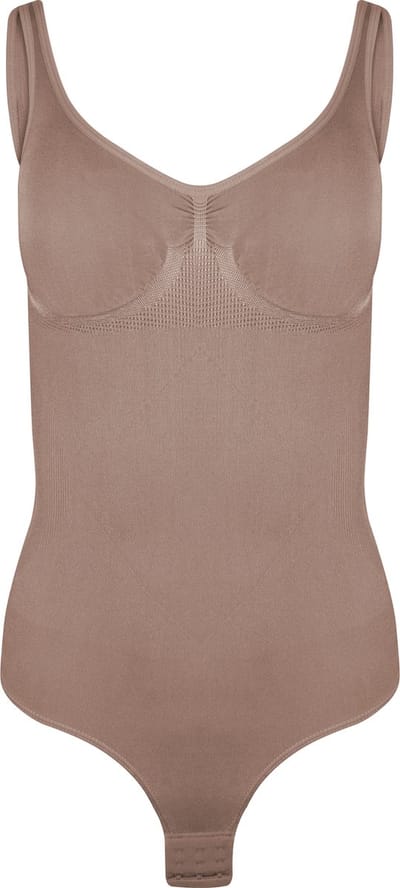 MAGIC Bodyfashion Low Back Body Dames Corrigerend ondergoed - Macchiato - Maat L