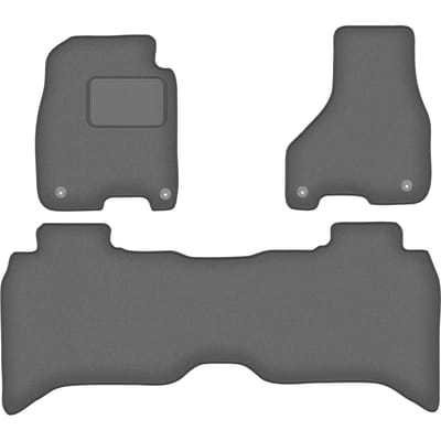 Grafiet automatten voor: Dodge RAM DS DJ 1500 pick-up (2012-2020)