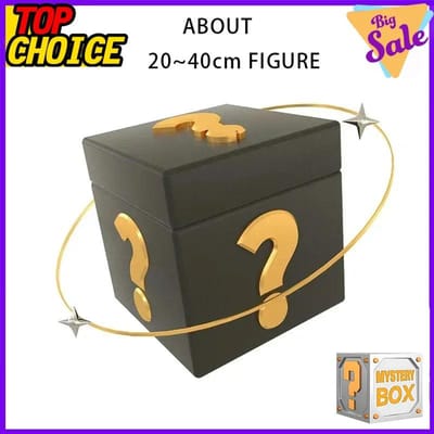 Anime Figuur Mystery Box 10-30cm Sexy Meisjes Verzamelaar Blinde Doos Verrassingscadeau Naruto One Piece Hatsune Miku Anime Modellen voor gray