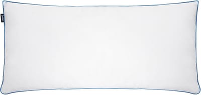 ANETO - Hoofdkussen 3 vakken - Wit - 40 x 80 cm - Laag - Eendenveren