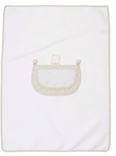 Zachte fleece babydeken 60 x 80 cm, taupe