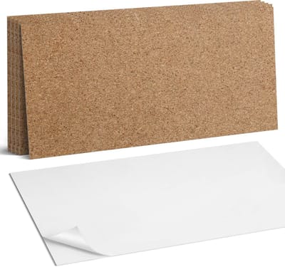 Coloray Plaktegels - Textuur van natuurlijk materiaal Wandtegel Zelfklevend - 60 cm x 30 cm - Bruin Plaktegels - 6 stuks - Rechthoek PVC Tegels - Plaktegels Keuken - Zelfklevende Vloertegels Badkamer - Vinyl Tegels - Zelfklevende Wandtegels