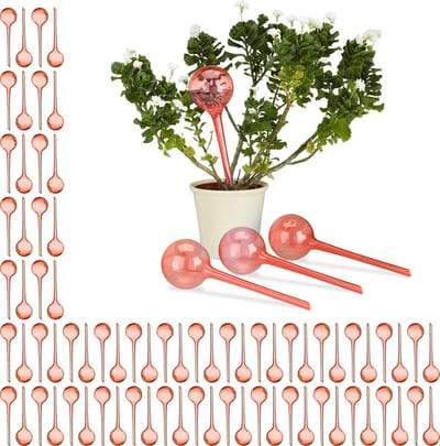 80 x waterdruppelaar - watergeefsysteem - plantbewateringssysteem - rood