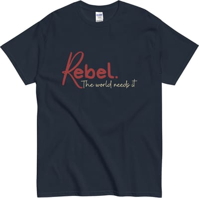 Heavy Metal Tshirt Dames Heren - Stoer Muziek Shirt Quote: Metal is in my Soul - Blauw - M