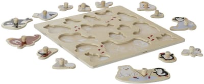 Vertbaudet BANQUISE houten FSC®-knop puzzel