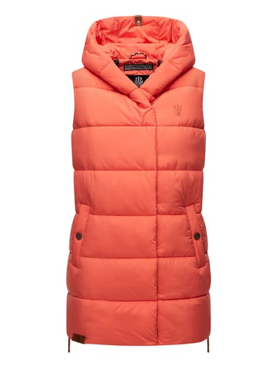 Navahoo dames lange gewatteerde bodywarmer Madilynaa – Warm & Comfortabel
