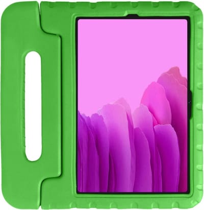 Hoes - Geschikt voor Samsung Galaxy Tab A7 (2020) - Kinderhoes Shockproof Bumper - Kidsproof Case - Tablet Hoesje - Kinder Hoesje Cover - Groen