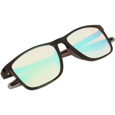 Lunettes pour daltoniens bleues à haut contraste bloquant les UV TR multicouches lunettes correctrices de couleur white