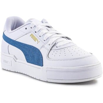 Lage Sneakers Puma Cali Pro Denim Casual Unisex White Blue 385690-01