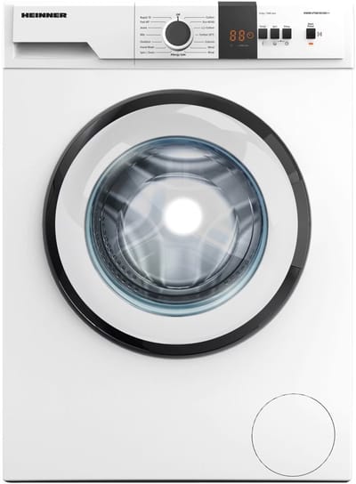 Heinner HWM-VT0610CHD++ Wasmachine 6 kg – 15 Programma’s – Allergievriendelijk – LED-Display – 1000 tpm – Kinderslot – Wit – 5 Jaar Garantie