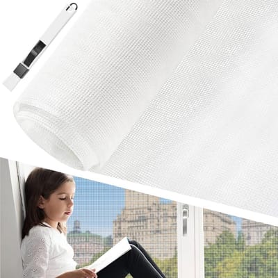 NTHProducts - Insectenwerend Gaas - Vliegenraam - UV Bestendig - 200 x 200 cm - Muggennet - Bescherming Tegen Ongedierte - Geschikt Voor Ramen En Deure...