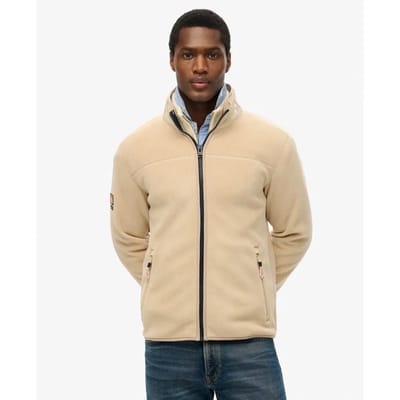 Superdry - Active fleece met volledige rits - Heren - Truien