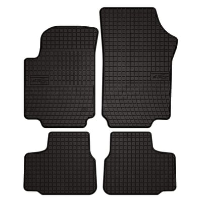 Wielganizator SolidPRO - Auto Rubbermatten - Volkswagen Up! 2011- - Zwart - Op Maat
