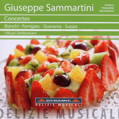 Paolo Suppa, I Musici Ambrosiani - Sammartini: Concertos (CD)