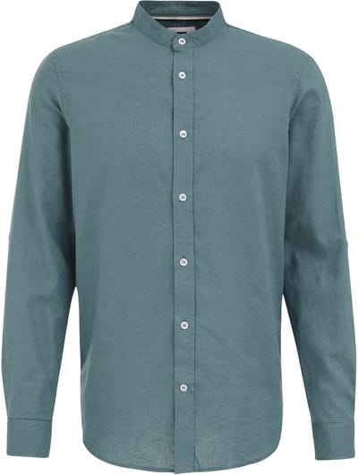 We Fashion Shirt Sea ​​green Maat: XL | Casual Overhemden Outlet | Heren | Blauw