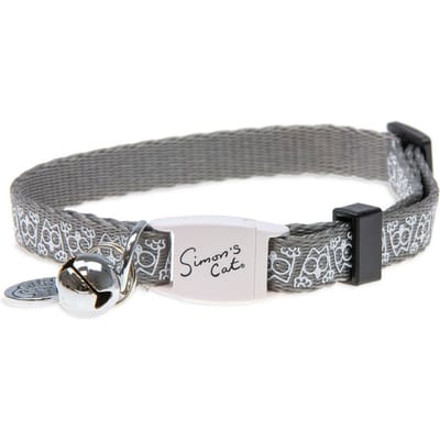 - Grijs - Simon's Cat Kattenhalsband