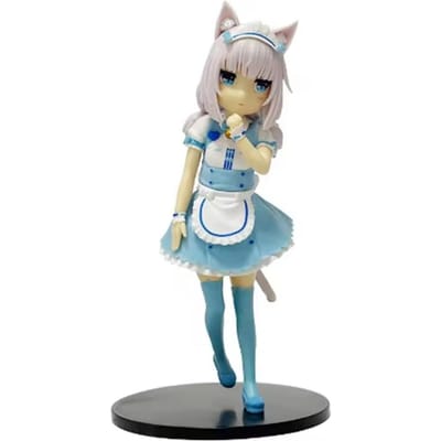 18cm NEKOPARA Anime Figuur Kawaii Meisje Chocola Actiefiguur Schattige Dienstmeid Vanilla Figuur PVC Verzameling Model Poppen Speelgoed Cadeaus