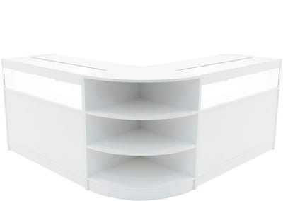 Theseus led-winkelbalieset - wit - lm60 + 2xb1200 - 3 planken